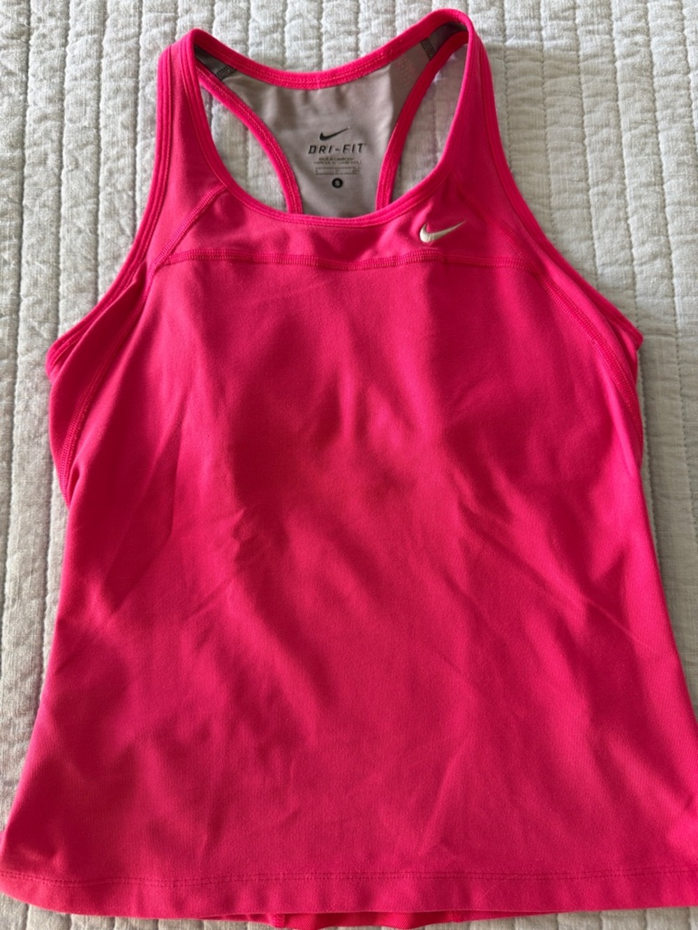 Nike Hot Pink Dri-FIT Racerback Tank